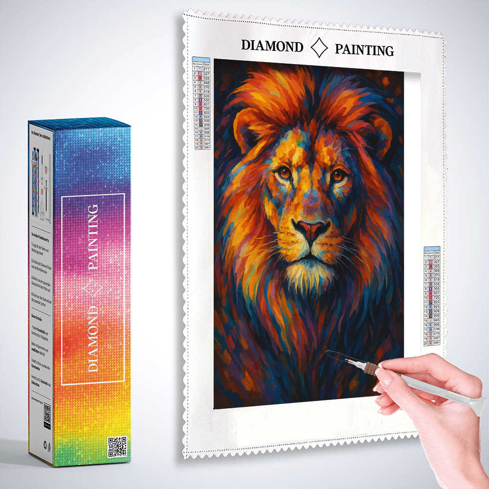 Diamond Painting - Feuer der Majestät