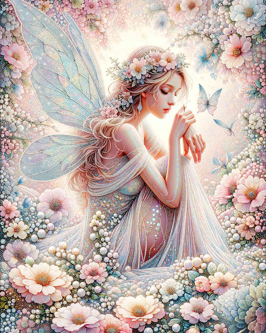Diamond Painting - Zauberhafte Fee