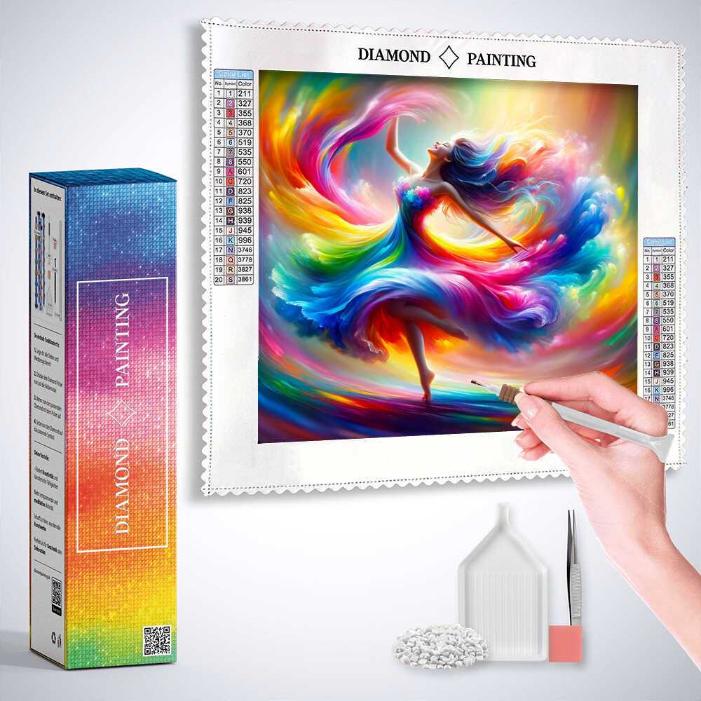 Diamond Painting - Tanz des Lebens