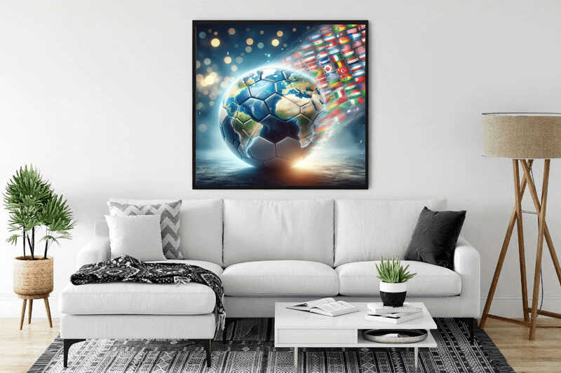 Diamond Painting - Welt im Spiel