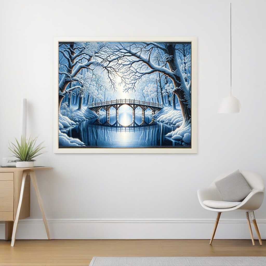 Diamond Painting - Grandiose Brücke