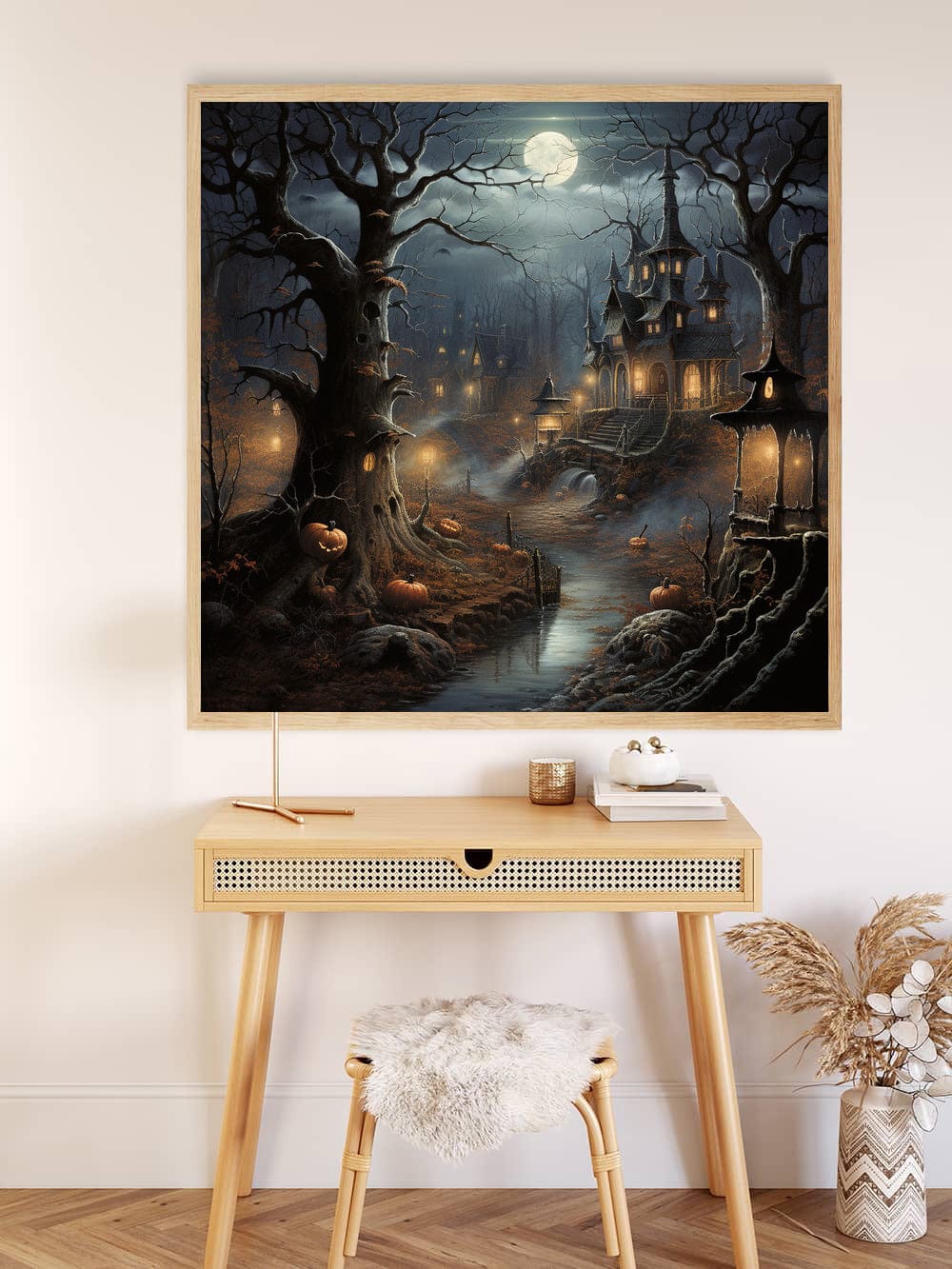 Diamond Painting - Halloween-Geisterwald
