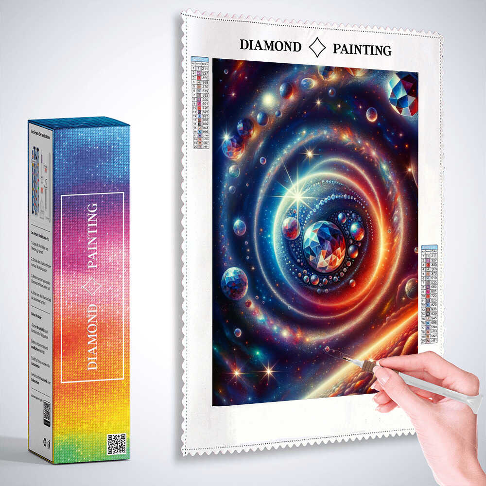 Diamond Painting - Planetensystem