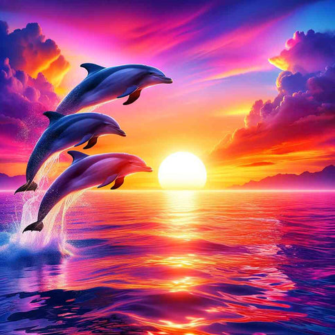 Diamond Painting - Tanz des Ozeans