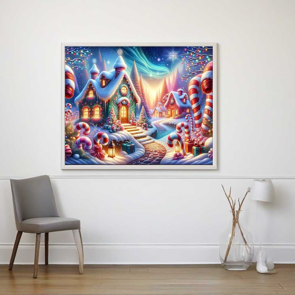 Diamond Painting - Wichteldorf