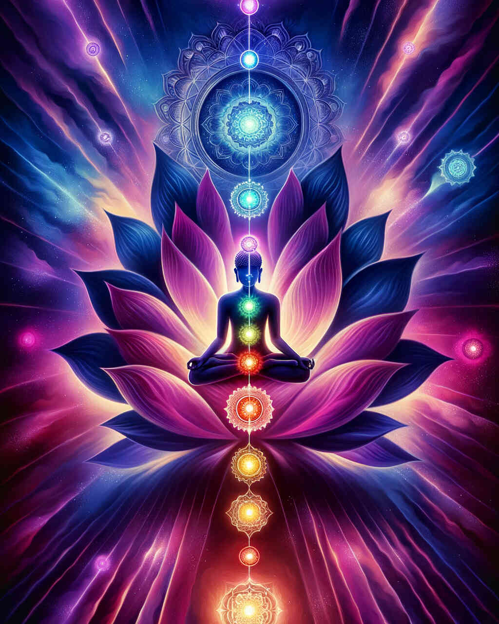 Diamond Painting - Lotusblume Buddha