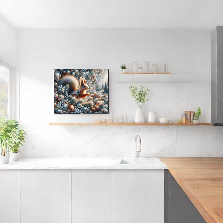 Diamond Painting - Eichhörnchen