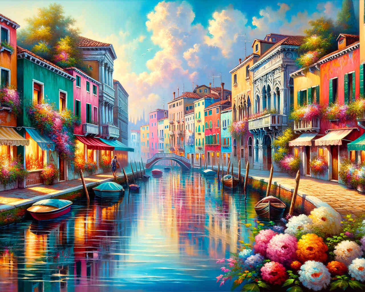 Diamond Painting - Venedig im Sommer
