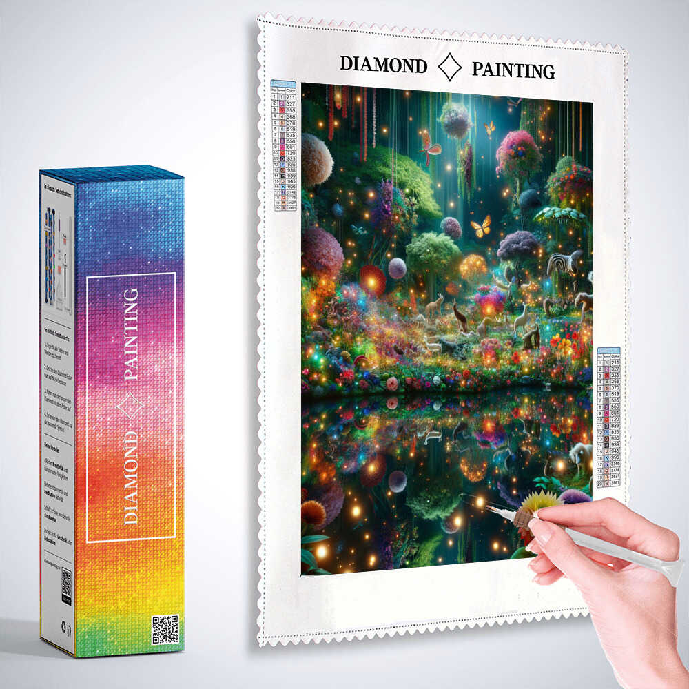 Diamond Painting - Zauberwald der Träume
