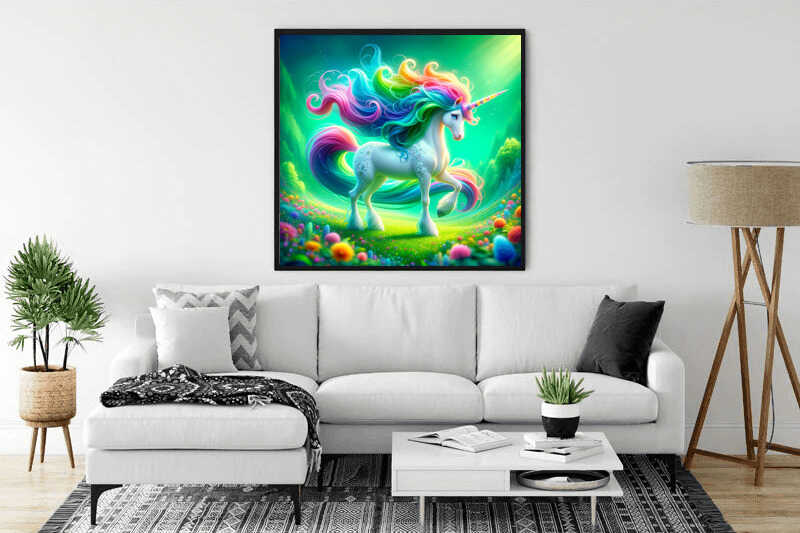Diamond Painting - Colorful Unicorn