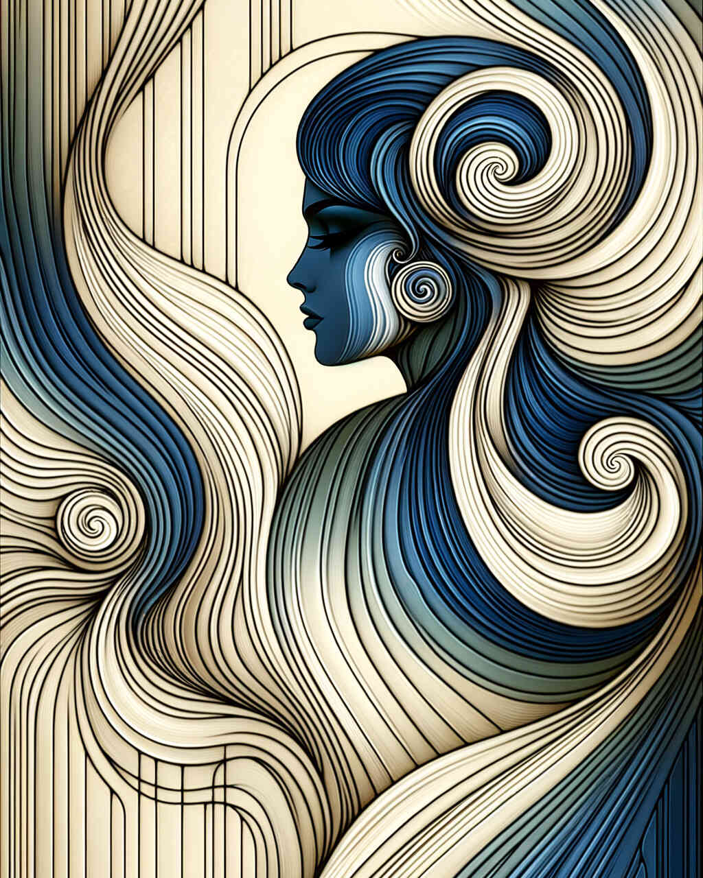 Diamond Painting - Schwungvoll
