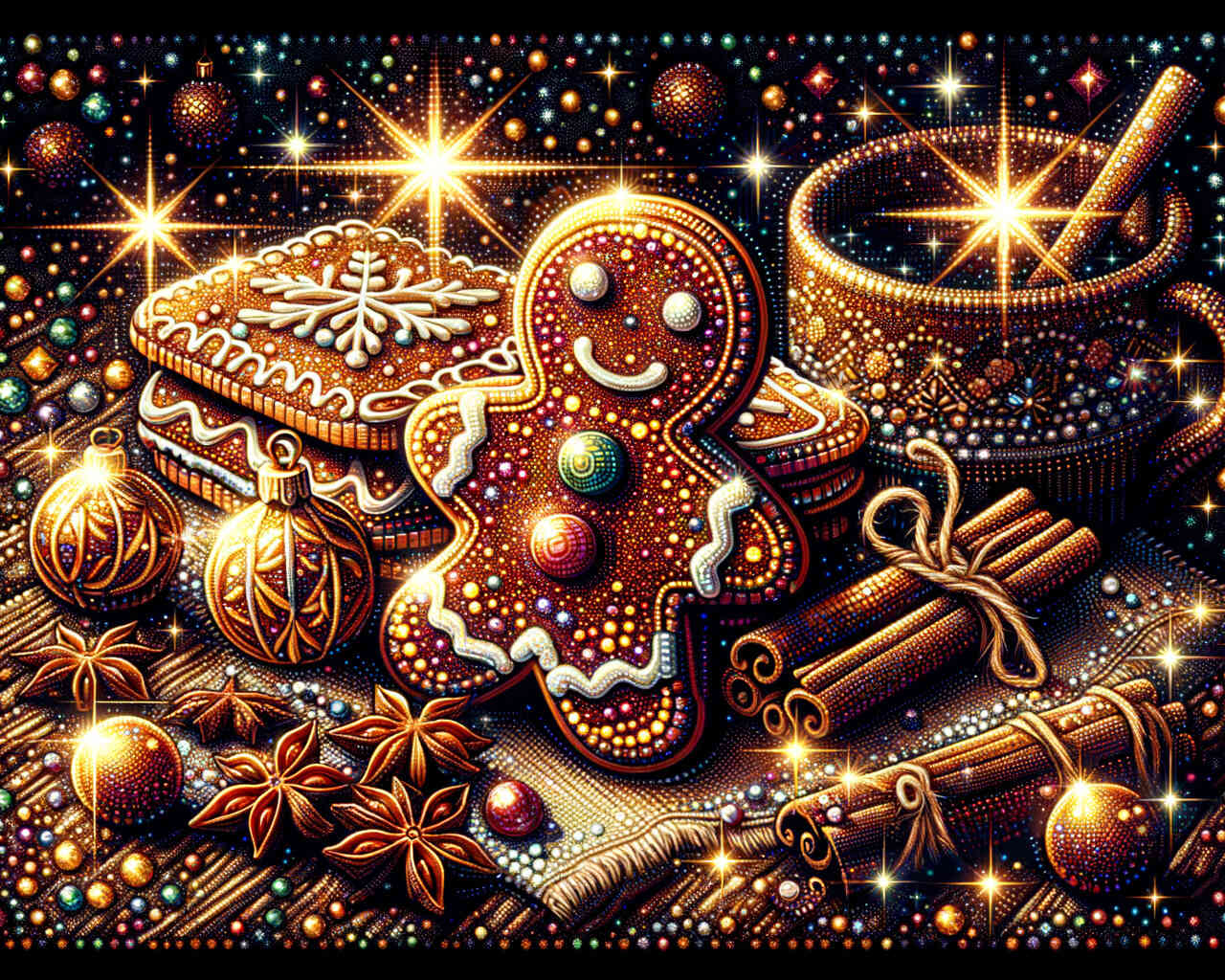 Diamond Painting - Lebkuchen