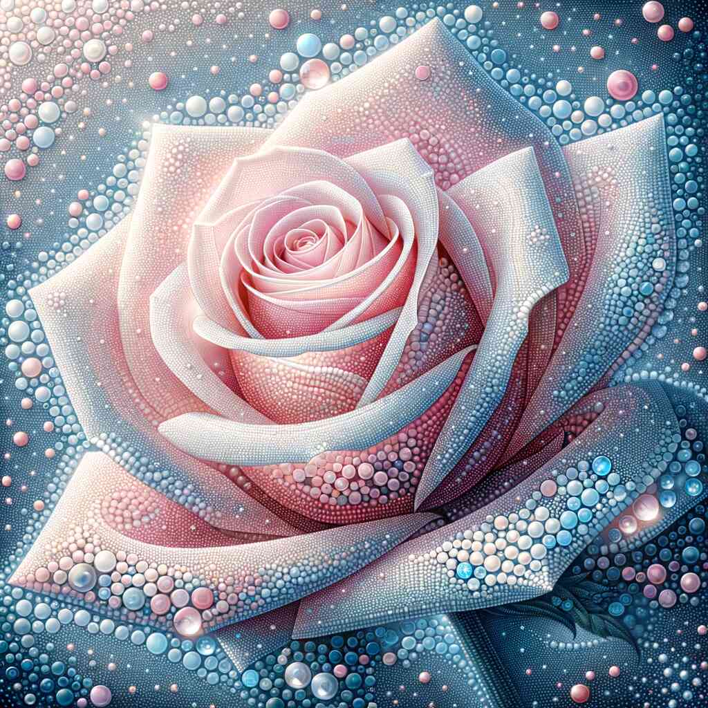 Diamond Painting - Rosa Rose
