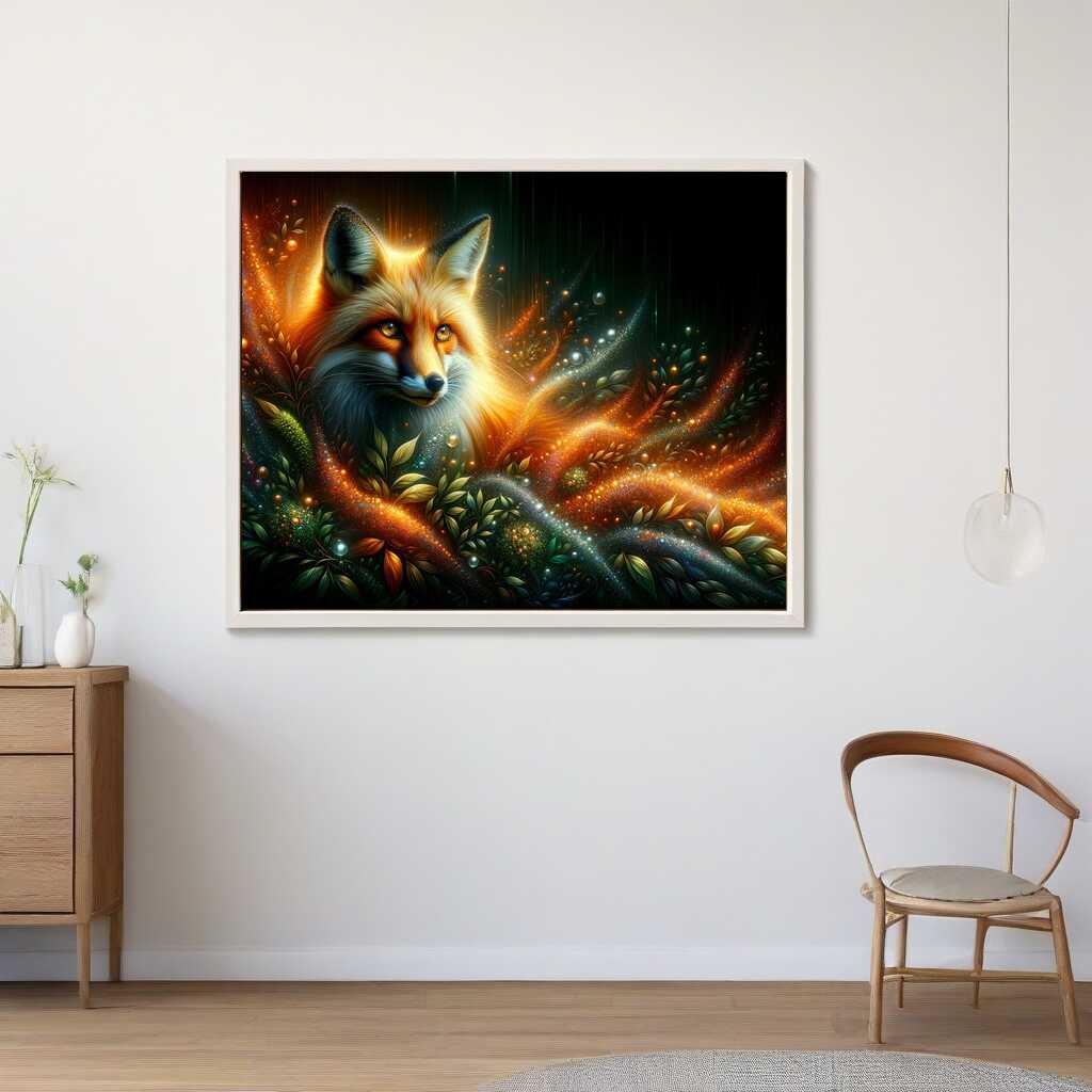 Diamond Painting - Langhaar Fuchs