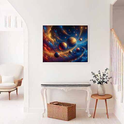 Diamond Painting - Planeten System