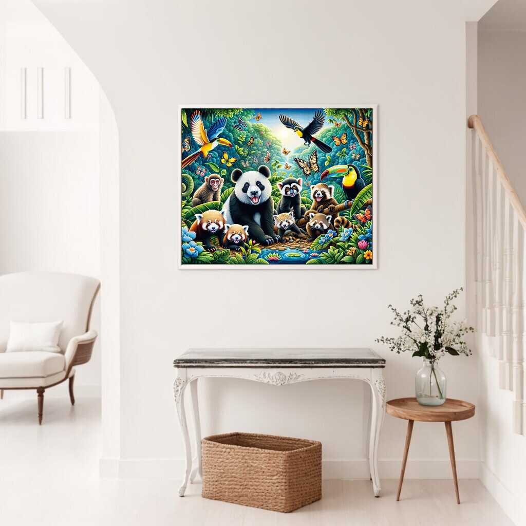 Diamond Painting - Urwald Freunde