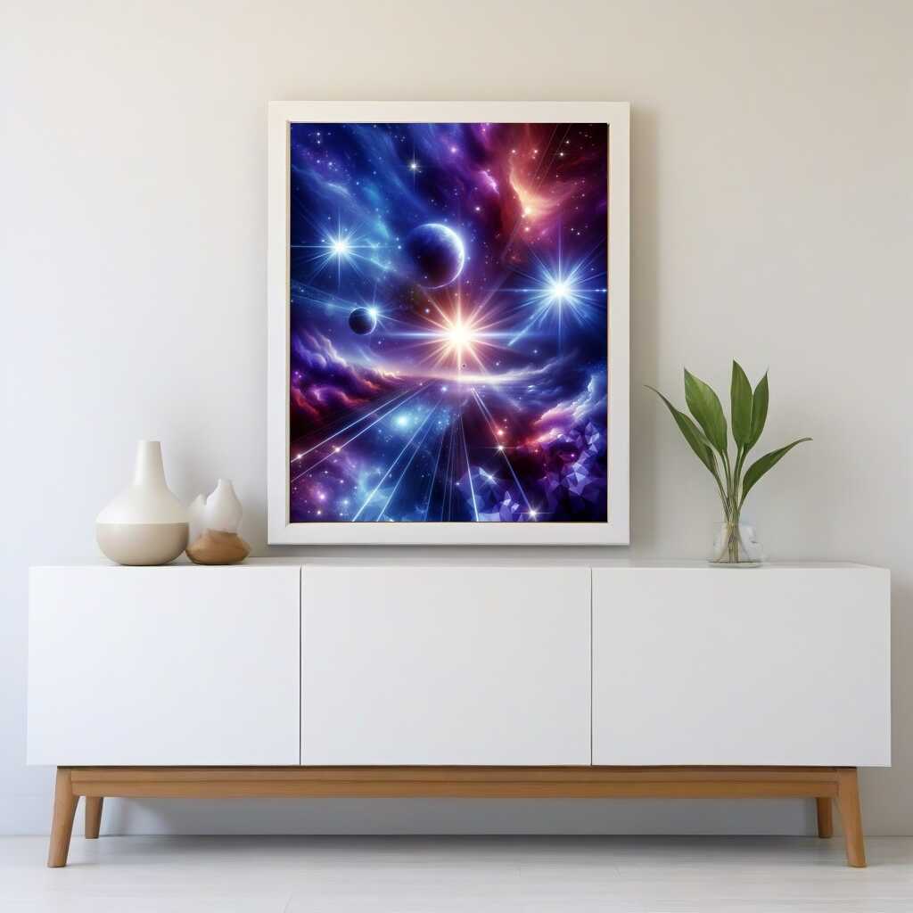 Diamond Painting - Weltraumatmosphäre
