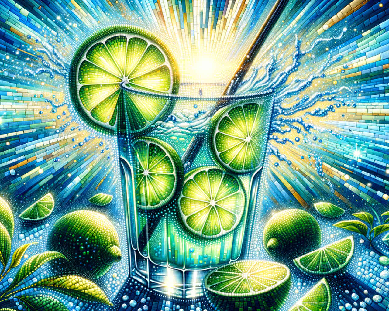 Diamond Painting - Limette und Meer