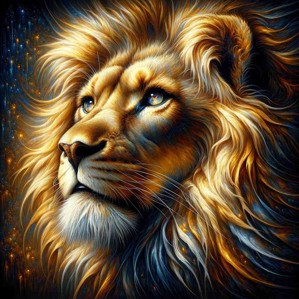 Diamond Painting - Lieber Löwe Porträt