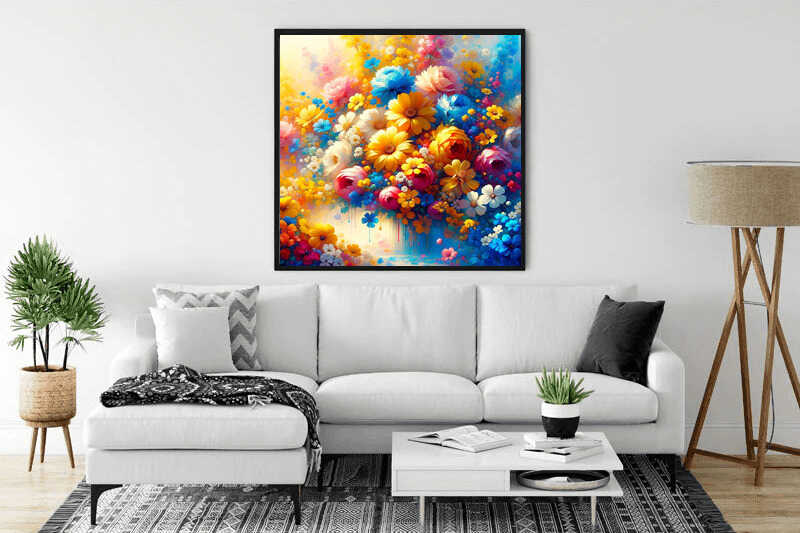 Diamond Painting - Sommerblumenstrauß