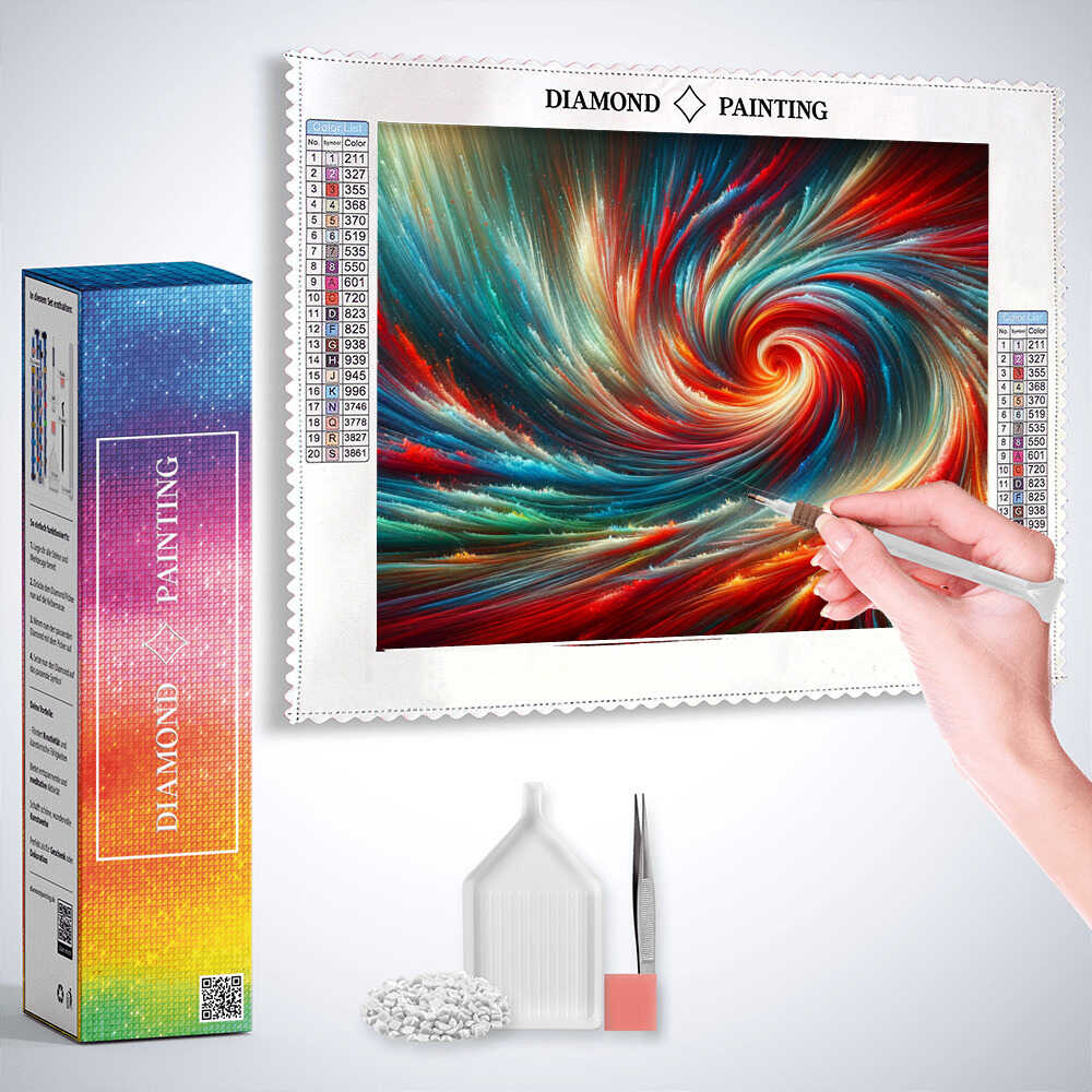 Diamond Painting - Farbfasern