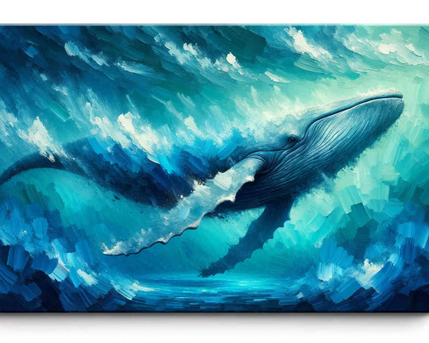 Gigant der Meere: Blauwal unter Wasser