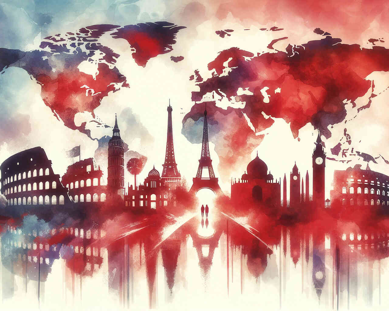 Diamond Painting - Sehenswürdigkeiten der Welt