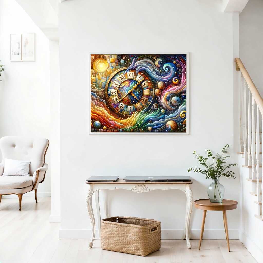 Diamond Painting - Zeitreise Bunt