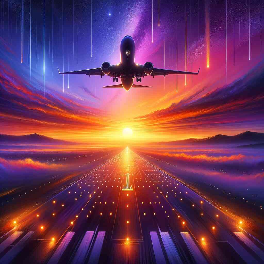 Diamond Painting - Flug zur Sonne