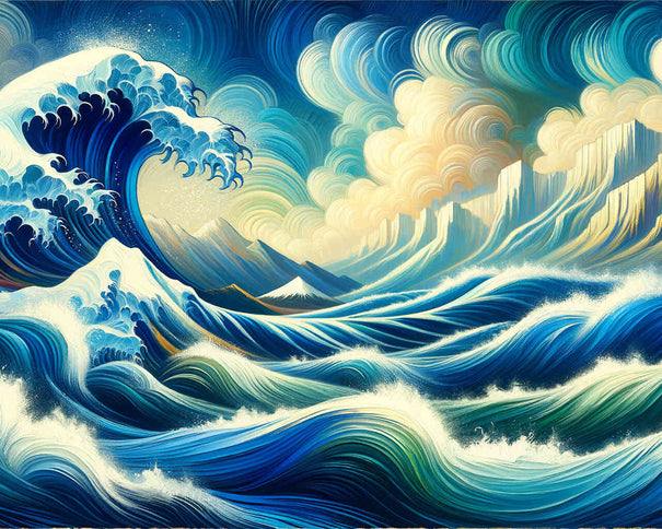 Diamond Painting - Meereswelle