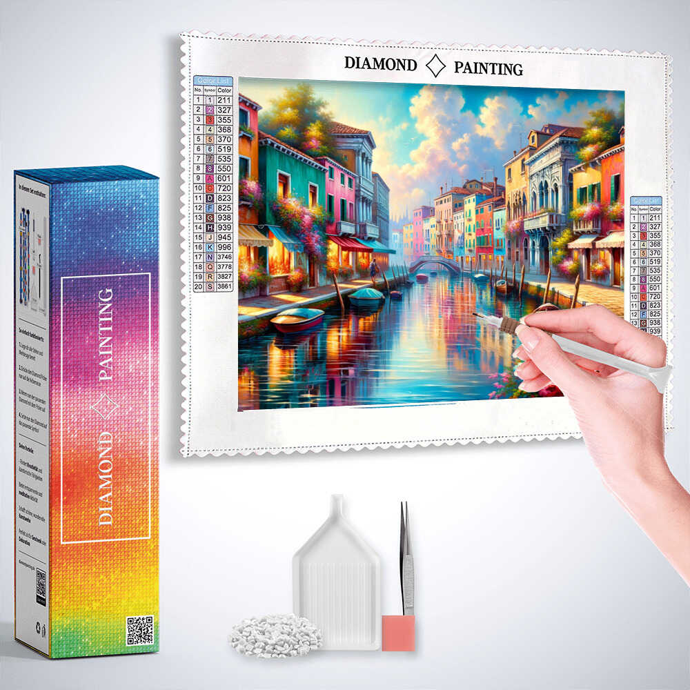 Diamond Painting - Venedig im Sommer