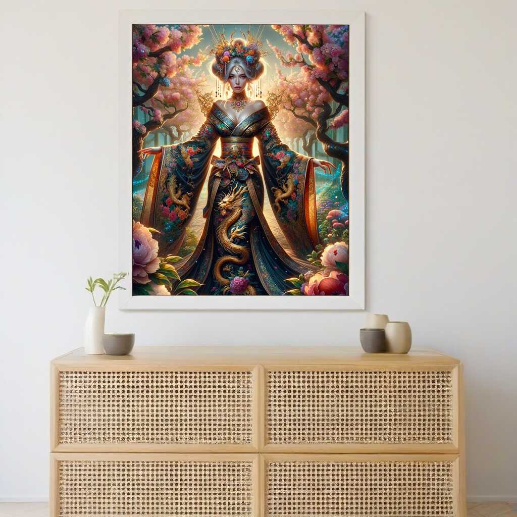 Diamond Painting - Drachenlady