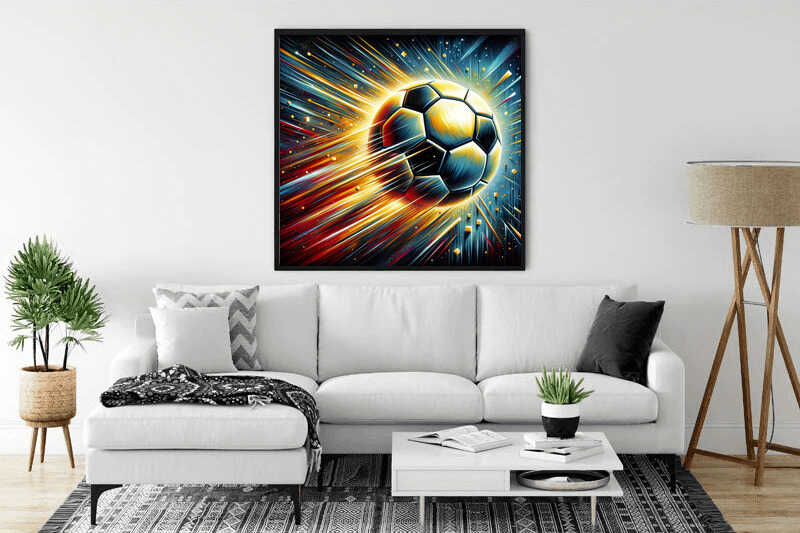 Diamond Painting - Fußballspiel