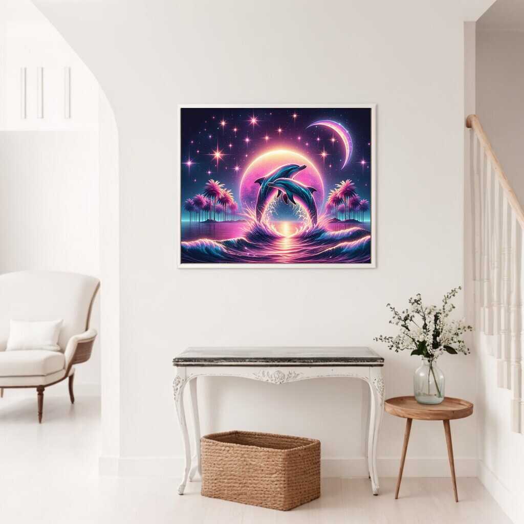 Diamond Painting - Delfin Magie