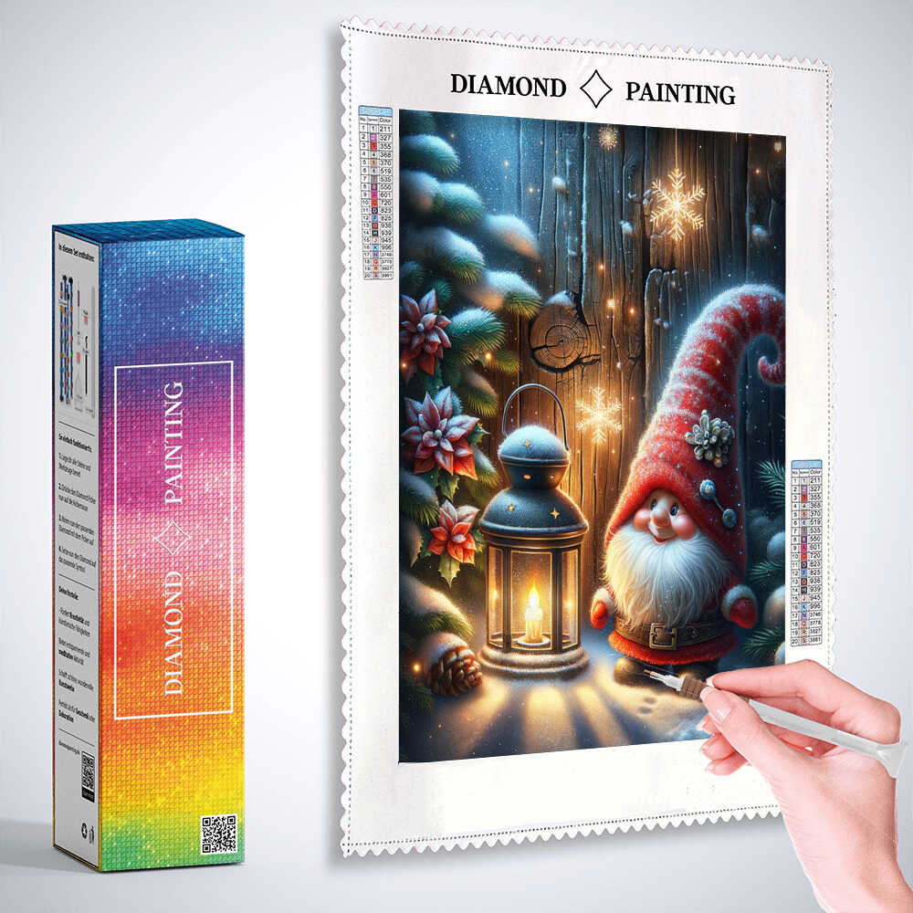 Diamond Painting - Weihnachtswichtel