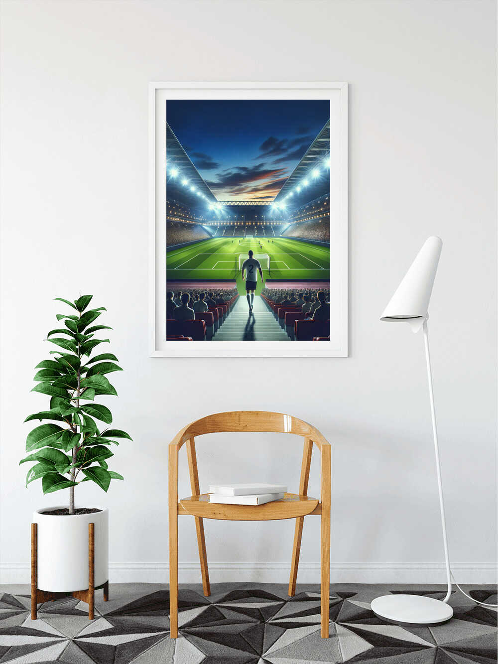 Diamond Painting - Triumph im Scheinwerferlicht