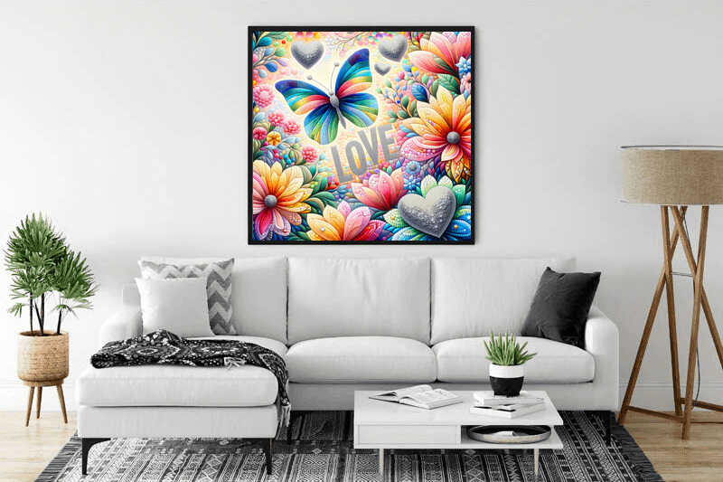 Diamond Painting - Love Bunt