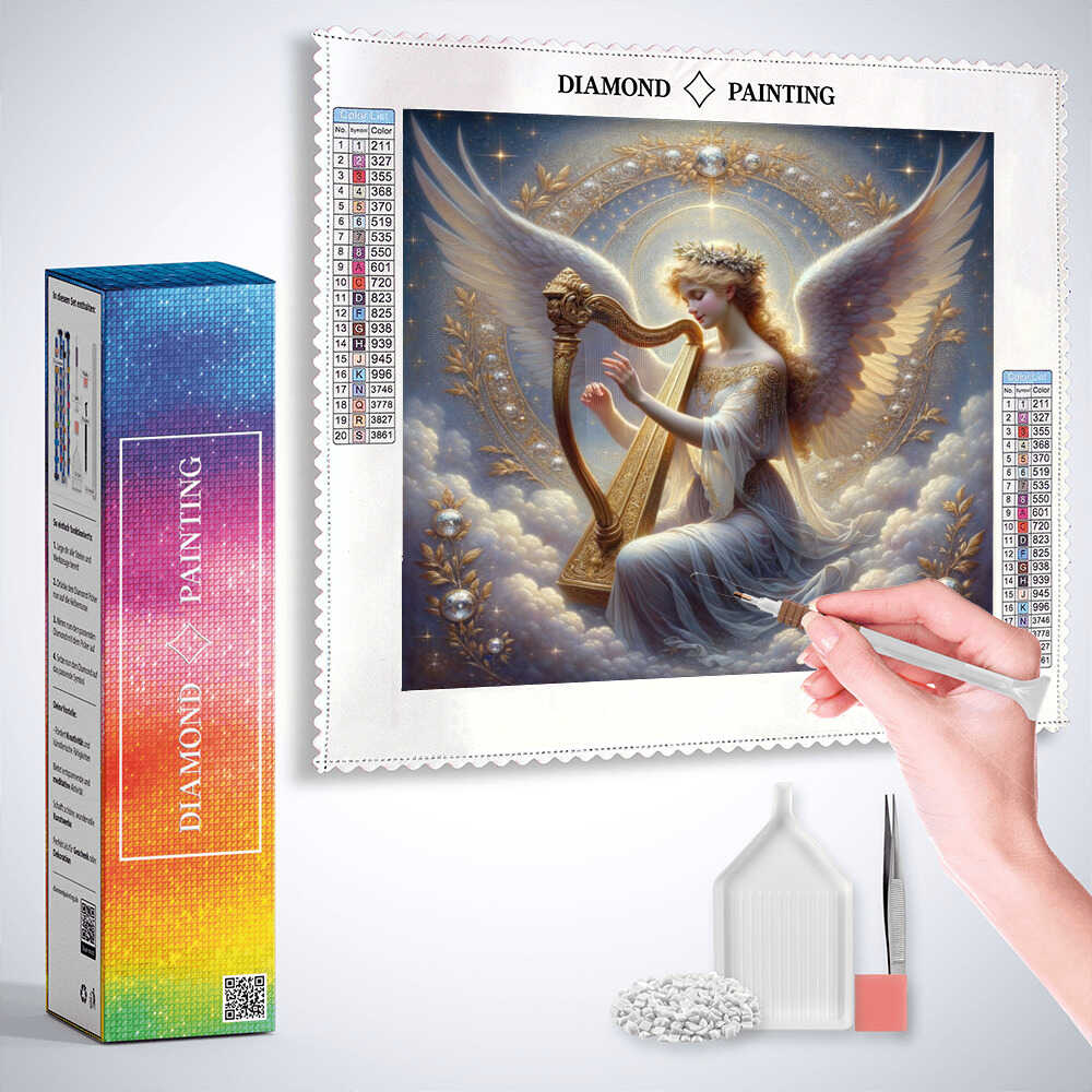 Diamond Painting - Engel mit Harve