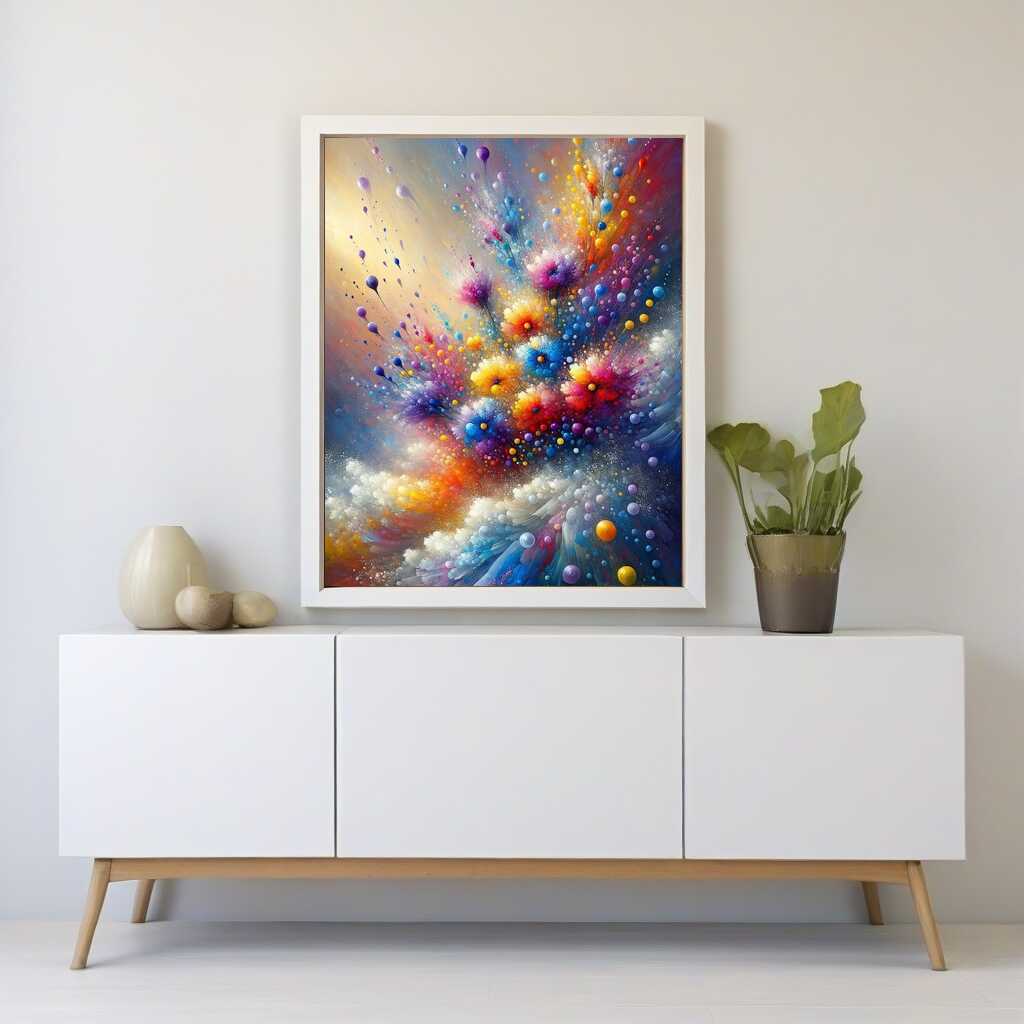 Diamond Painting - Blumenimpression
