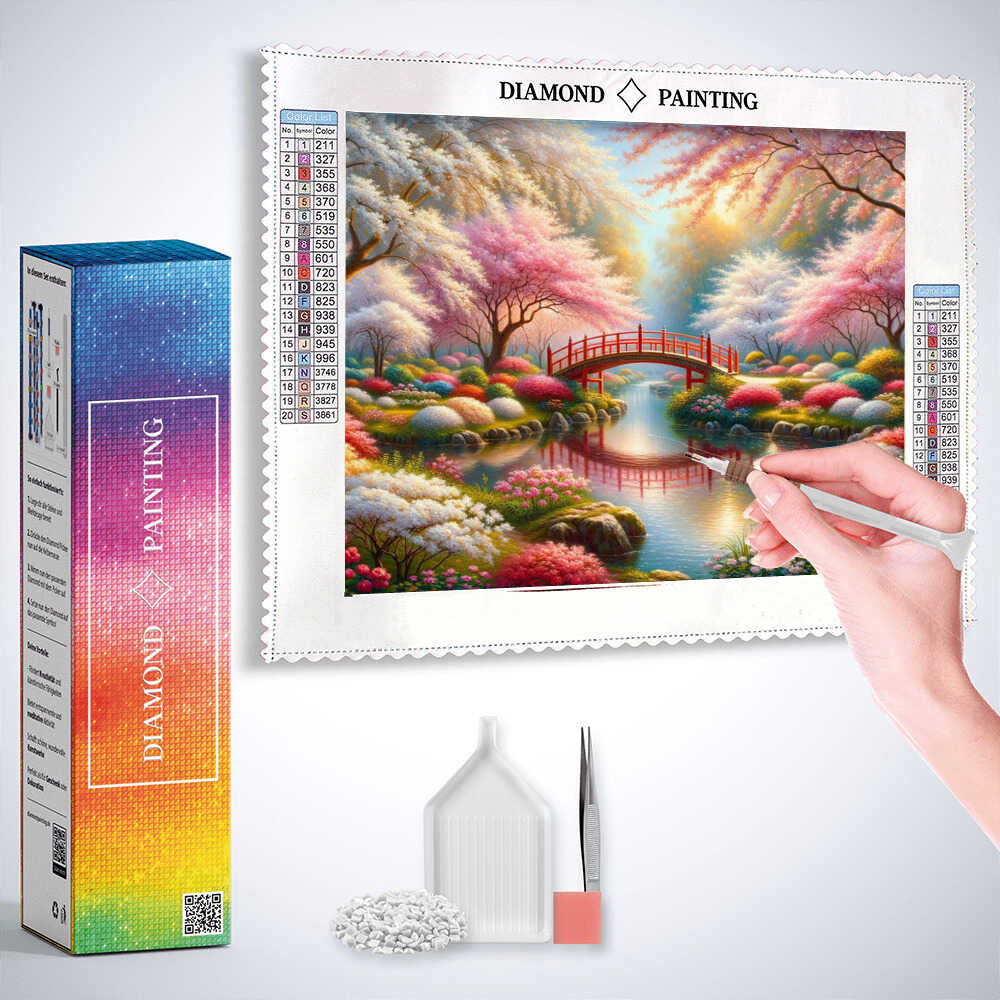 Diamond Painting - Kirschbaumpark
