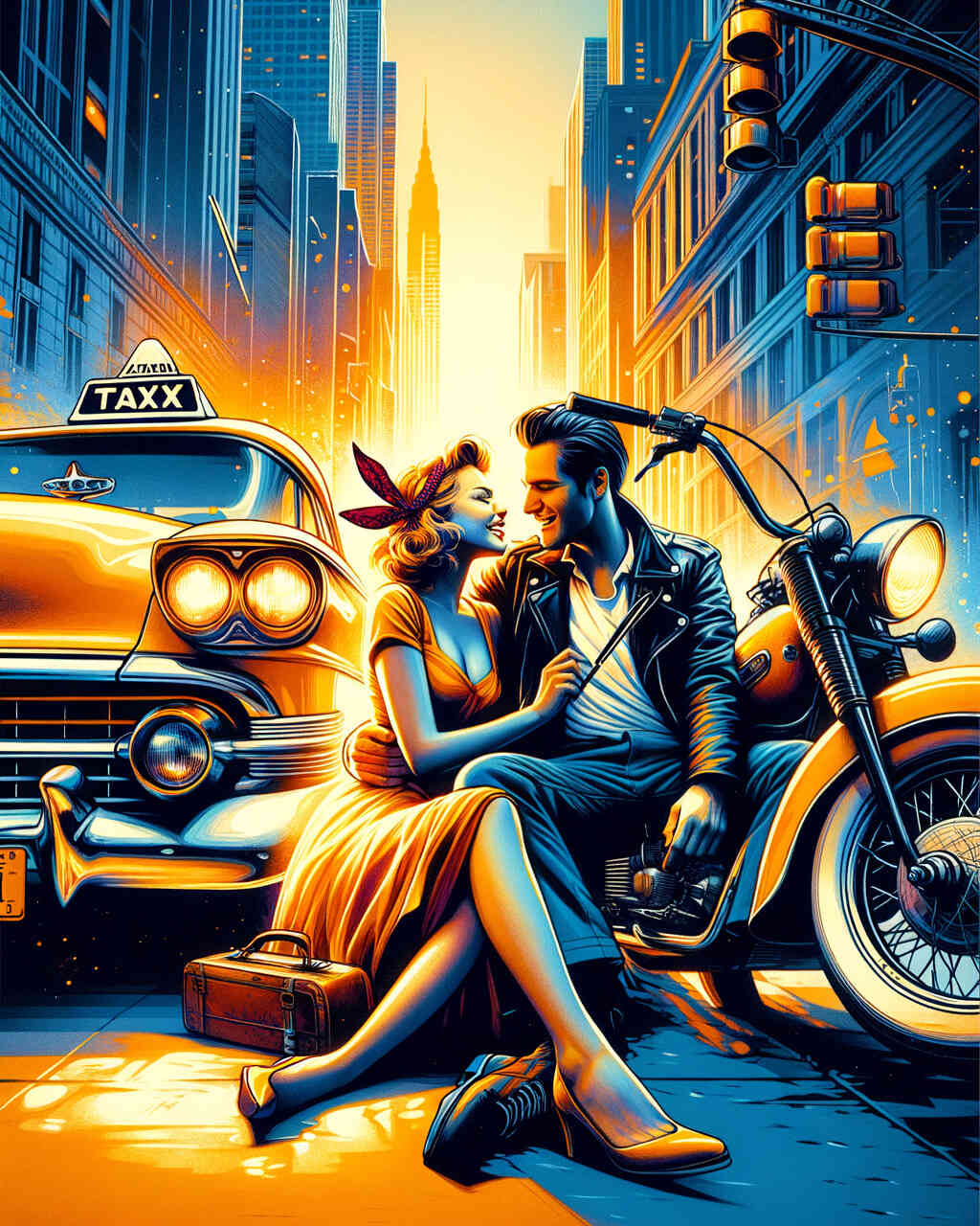 Diamond Painting - New York Pärchen