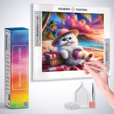 Diamond Painting - Süßes Strandleben