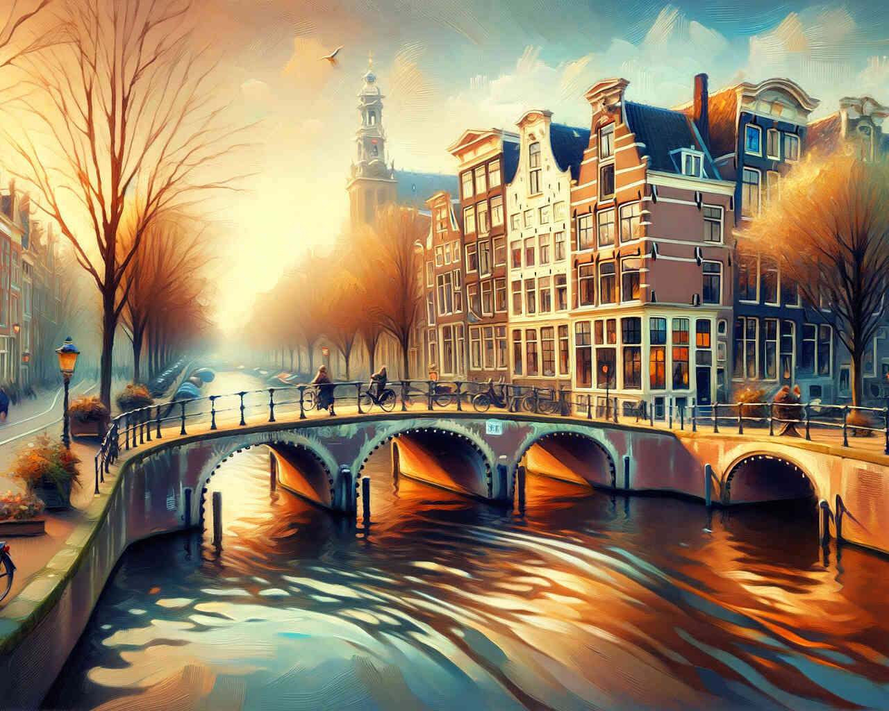 Die Brücken von Amsterdam