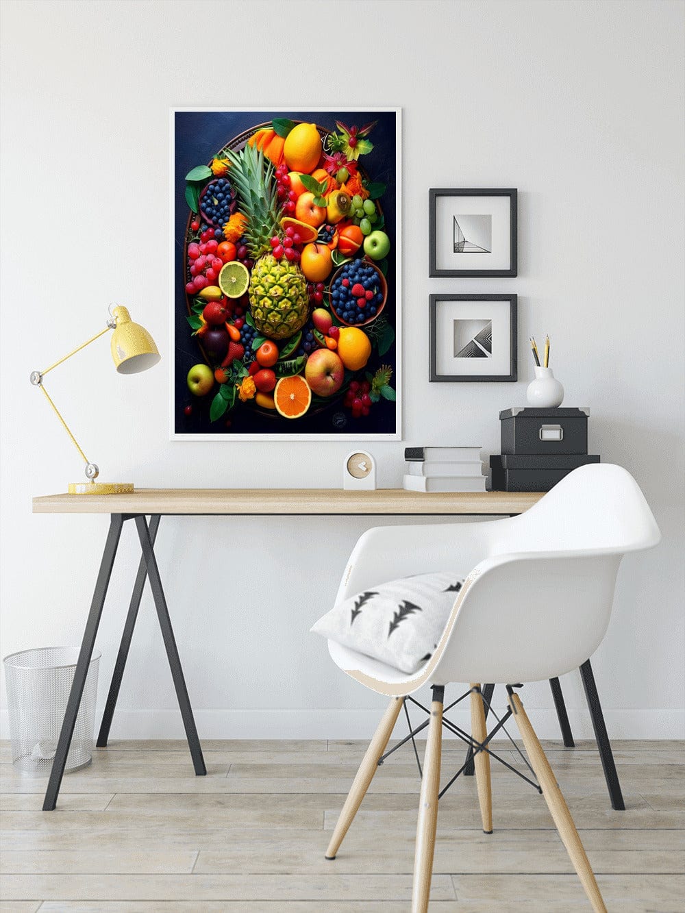 Diamond Painting - Früchte und Blumen, Abstrakt