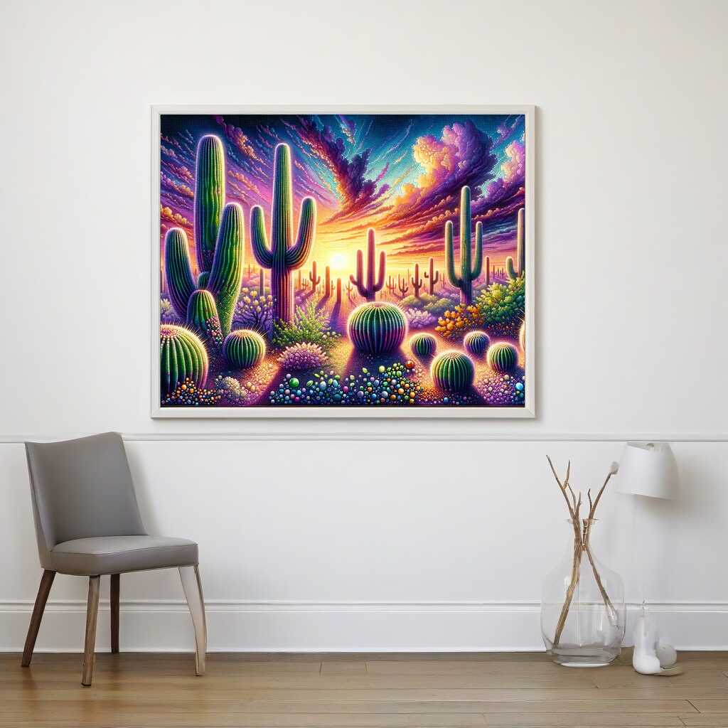 Diamond Painting - Kakteen