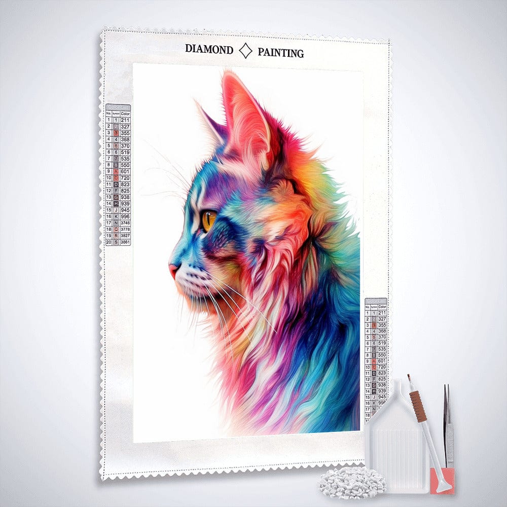 Diamond Painting - Neon Kitten