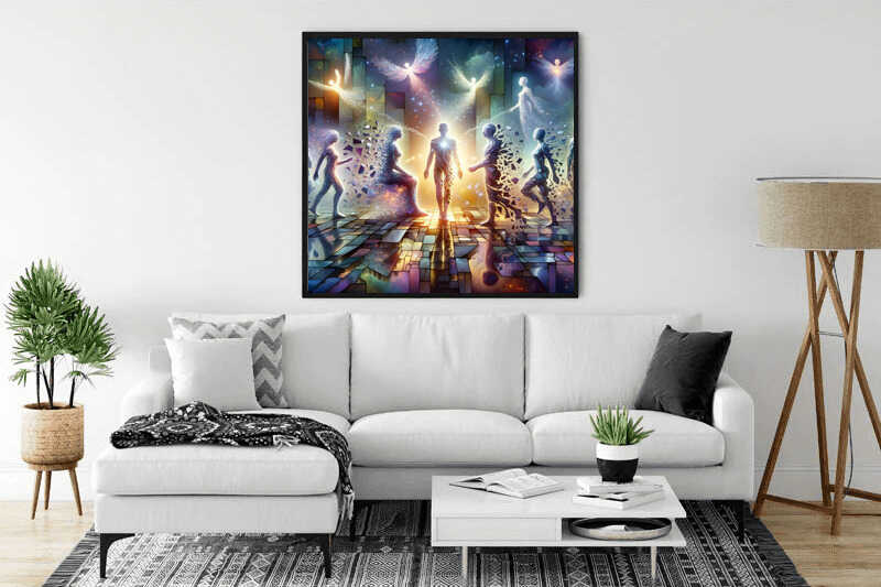 Diamond Painting - Wandlung des Bewusstseins