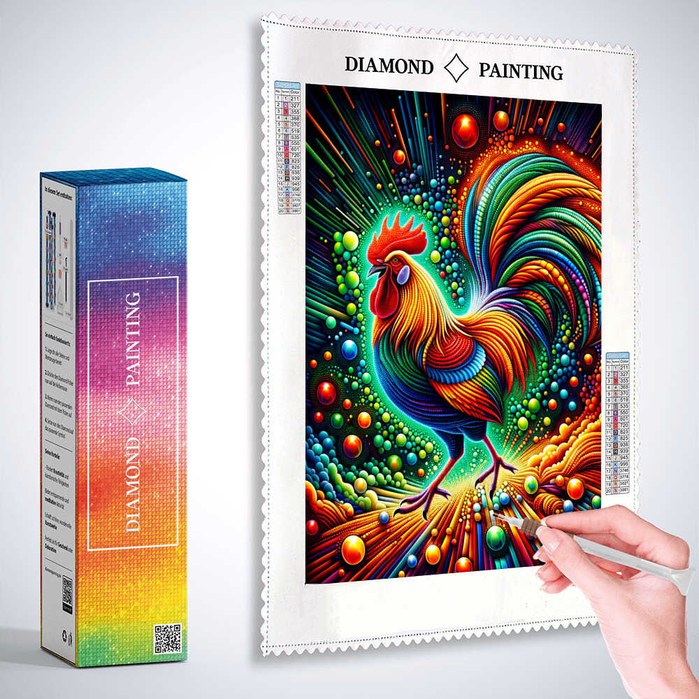 Diamond Painting - Schwungvoll