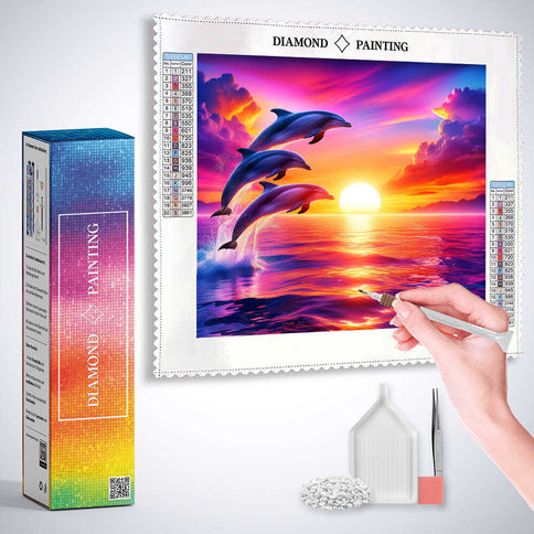 Diamond Painting - Tanz des Ozeans