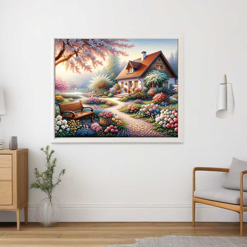 Diamond Painting - Landhausidylle